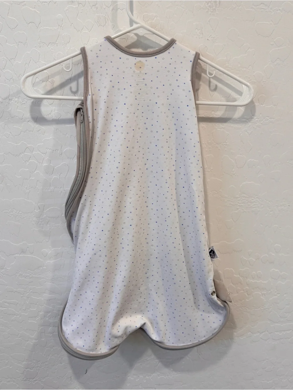 Nested Bean Sleepsack Zen Classic Blanket Swaddle 0-6 Months White Unisex